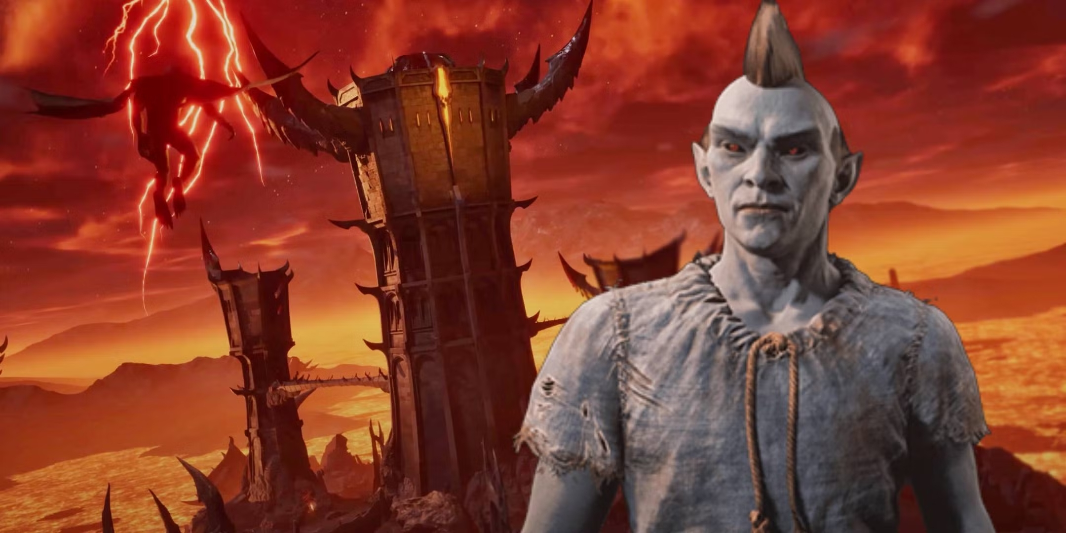 A mage casting a powerful spell in Oblivion Remastered